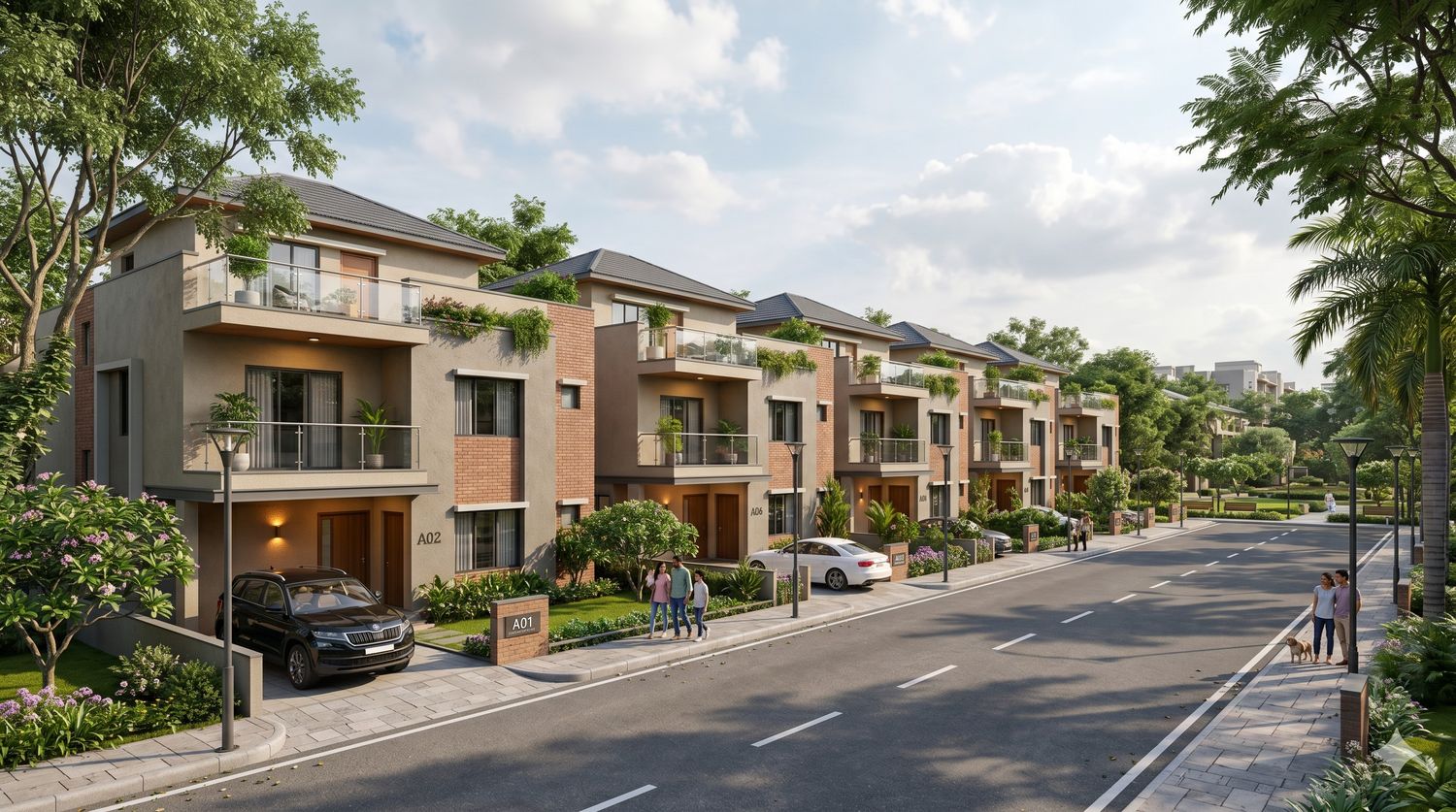 Godrej Row House Hoskote Luxury Apartments